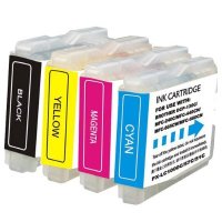 Brother LC51BK / LC51C / LC51M / LC51Y Compatible Discount Ink Cartridge Multipack