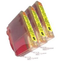 Canon BCI-3eY Compatible Yellow Discount Ink Cartridges (3/Pack)