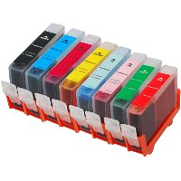 Set of 8 Canon Compatible Discount Ink Cartridges