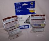 Epson T026201 Black Discount Ink Cartridge.  Pack of 6