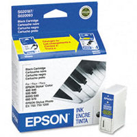 Epson S187093 Black Discount Ink Cartridge ( Replaces S020093 & S020187 )
