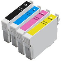 Epson T200XL120 / T200XL220 / T200XL320 / T200XL420 Remanufactured Discount Ink Cartridge Value Pack