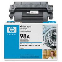 Hewlett Packard HP 92298A ( HP 98A ) Black Microfine Laser Cartridge
