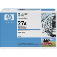 Hewlett Packard HP C4127A ( HP 27A ) Black Laser Cartridge