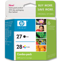Hewlett Packard HP C9323FN ( HP 27/28 ) Discount Ink Cartridge Combo Pack