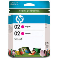Hewlett Packard HP CD997FN ( HP 02 magenta ) Discount Ink Cartridge Twin Pack