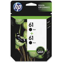 Hewlett Pack CZ073FN ( HP 61 Twin Pack ) Discount Ink Cartridges