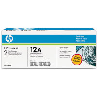 Hewlett Packard HP Q2612AD ( HP 12A ) Laser Cartridge Dual Pack
