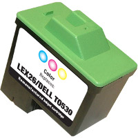 Lexmark 10N0026 ( Lexmark #26 ) Tri-Color Professionally Remanufactured Discount Ink Cartridge