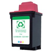 Lexmark 12A1980 ( Lexmark #80 ) Color Professionally Remanufactured Discount Ink Cartridges