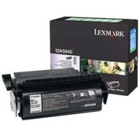 Lexmark 12A5840 Black Prebate Laser Cartridge