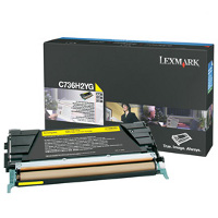 Lexmark C736H2YG Laser Cartridge