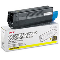 Okidata 42127401 Yellow Laser Cartridge